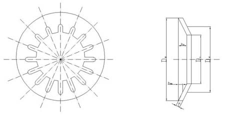 bearing preload washers slotted